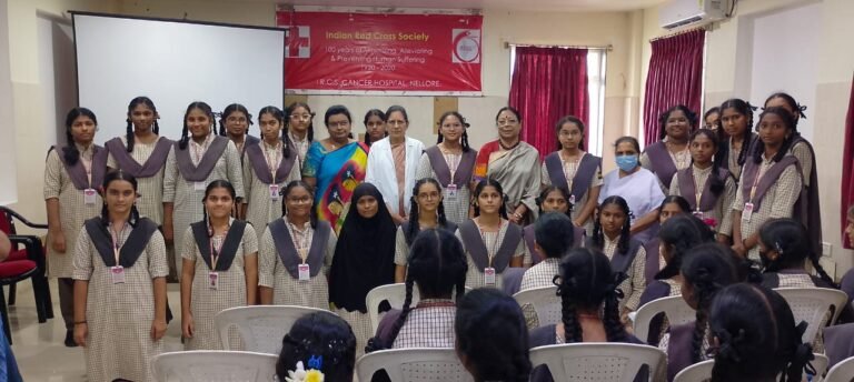 National Cancer Awareness Day was celebrated at Indian Red Cross Society Cancer Hospital