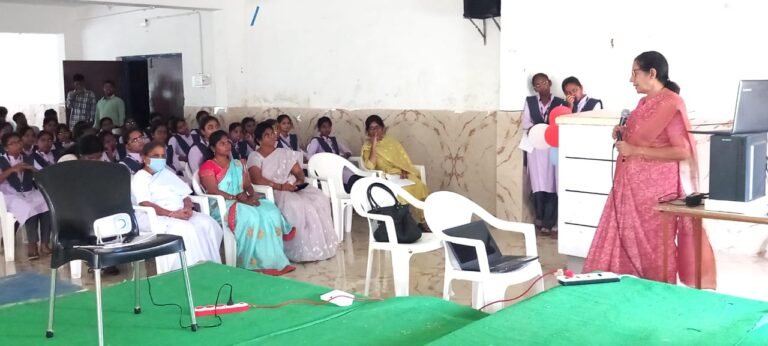 SAASTRA NURSING COLLEGE AWARENESS ON 28-11–2025